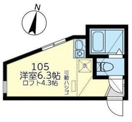 ユナイト富岡マリーゴールドの物件間取画像